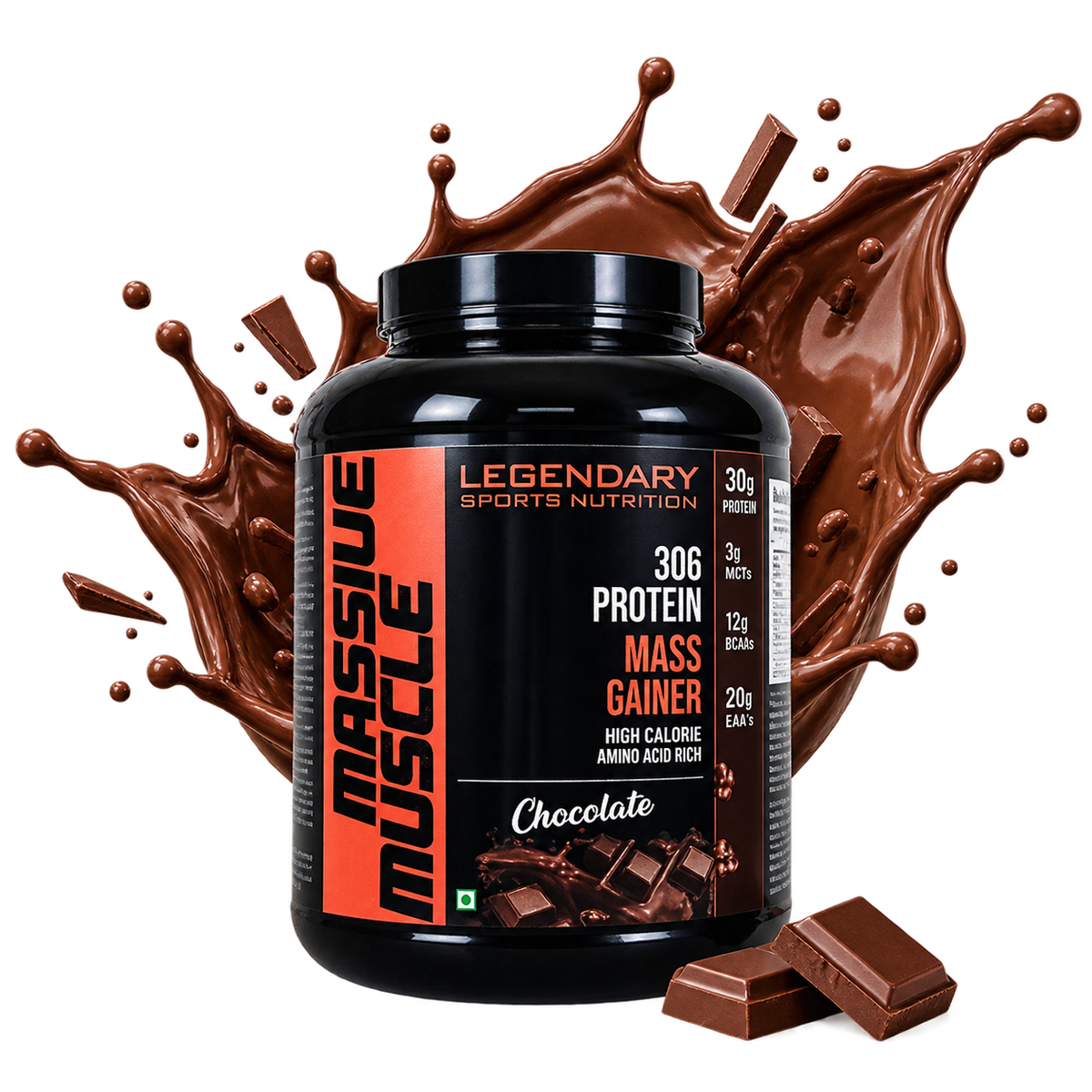 Massive Muscle Mass Gainer - 3KG